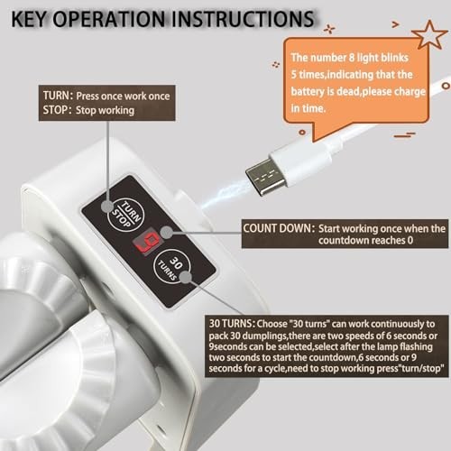 Automatic Electric Dumpling Maker Machine, Removable Empanada Press & Tools, Qui