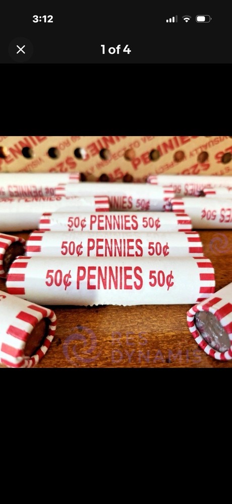 Pennies Box Rolls