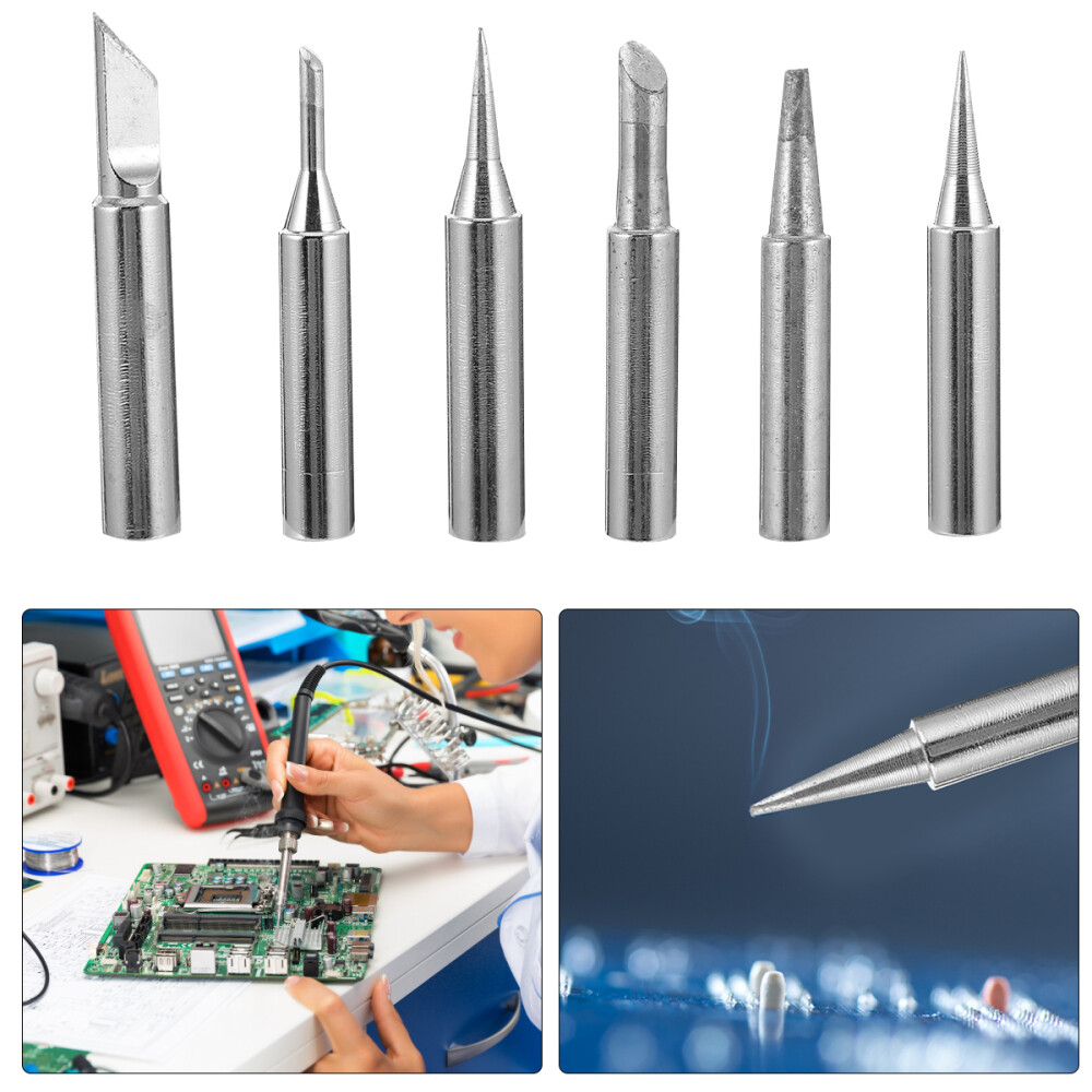 12PCS/Set Practical Durable Tips Welding Iron Head Soldering Station Kit