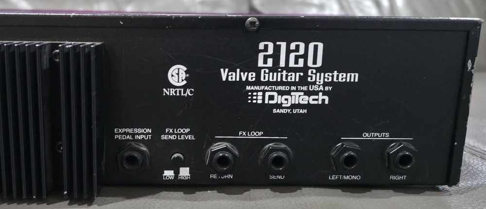 DigiTech 2120 Artist Valve Guitar System