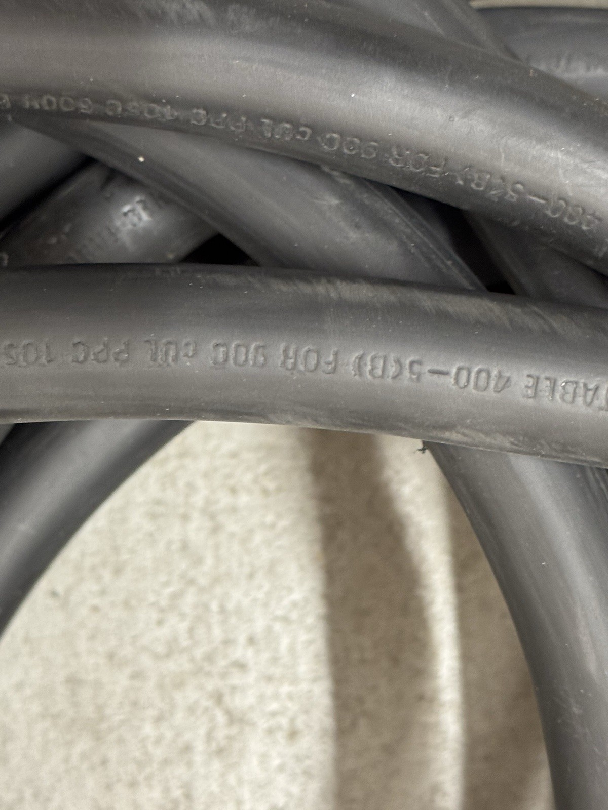 Ancor Welding Cable 36 ft 5151043 600V Red Connector Heavy Duty Industrial