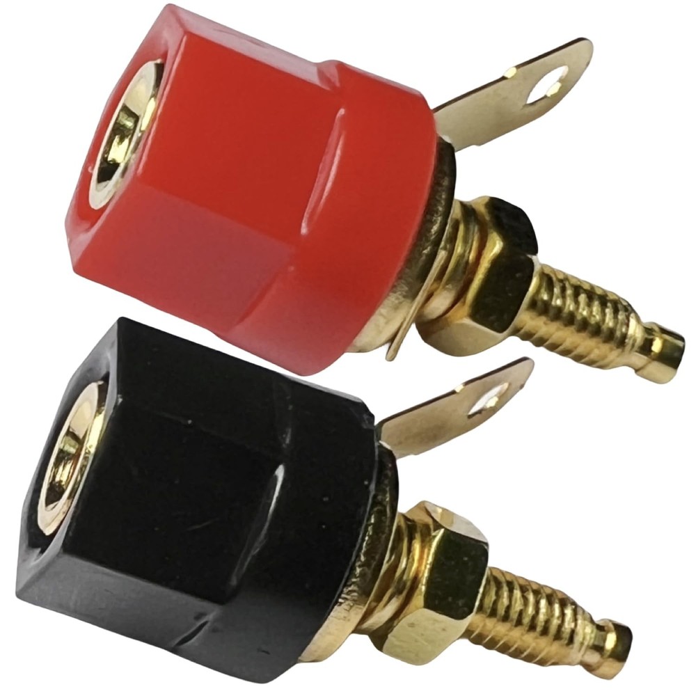 CESS Amplifier Terminal Connector Binding Post #09: Length 29mm/1.1",4-Pack