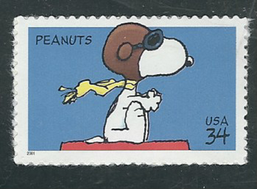 Scott  #3507...34 Cent...Peanuts...2 Stamps