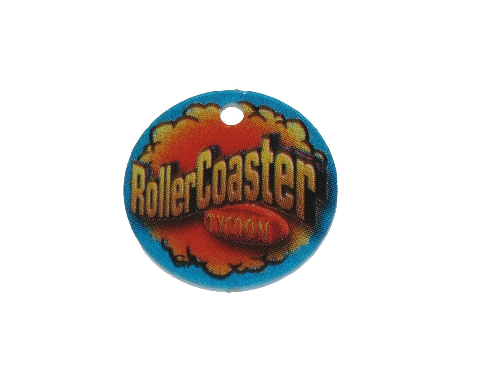 Roller Coaster Original Promo Key Chain Plastic