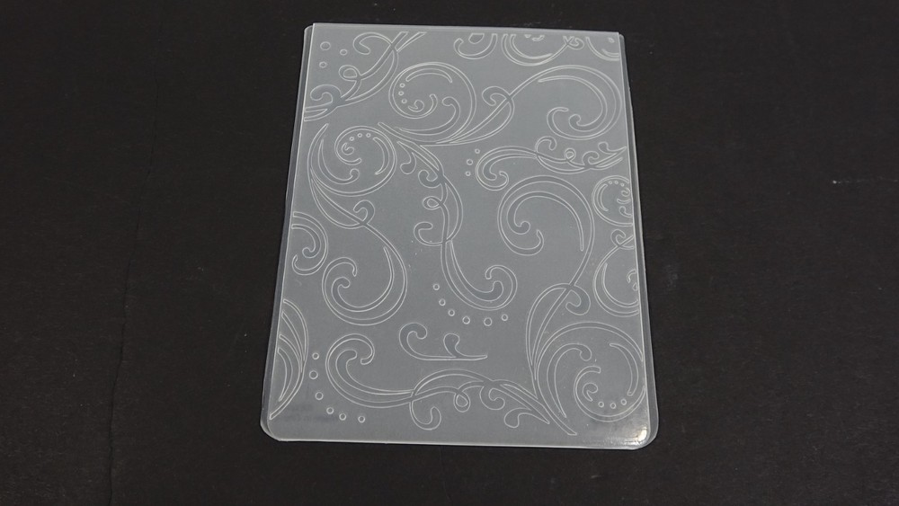 Sizzix Embossing Folder Swirling & Dots