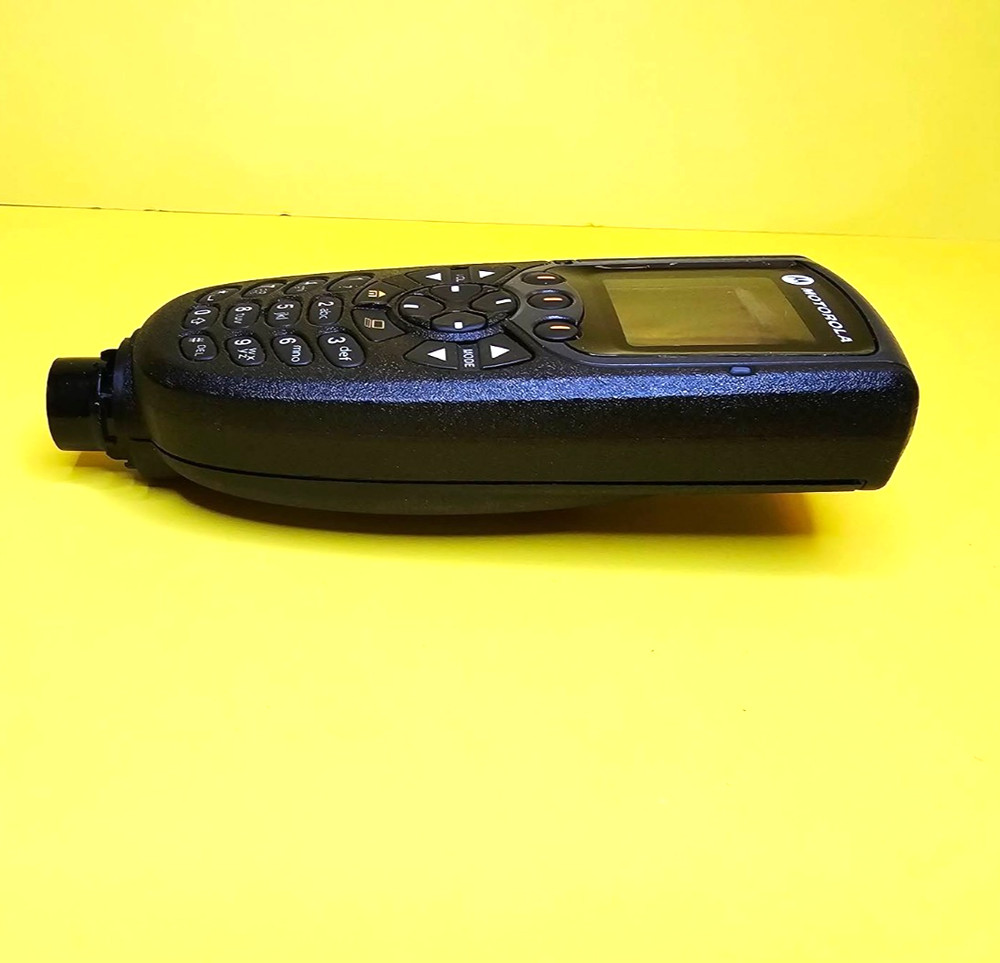 ⚡UNTESTED+MISSING SIDE BUTTONS⚡MOTOROLA PMUN1034F O3 CONTROL HEAD ERGONOMIC PTT⚡
