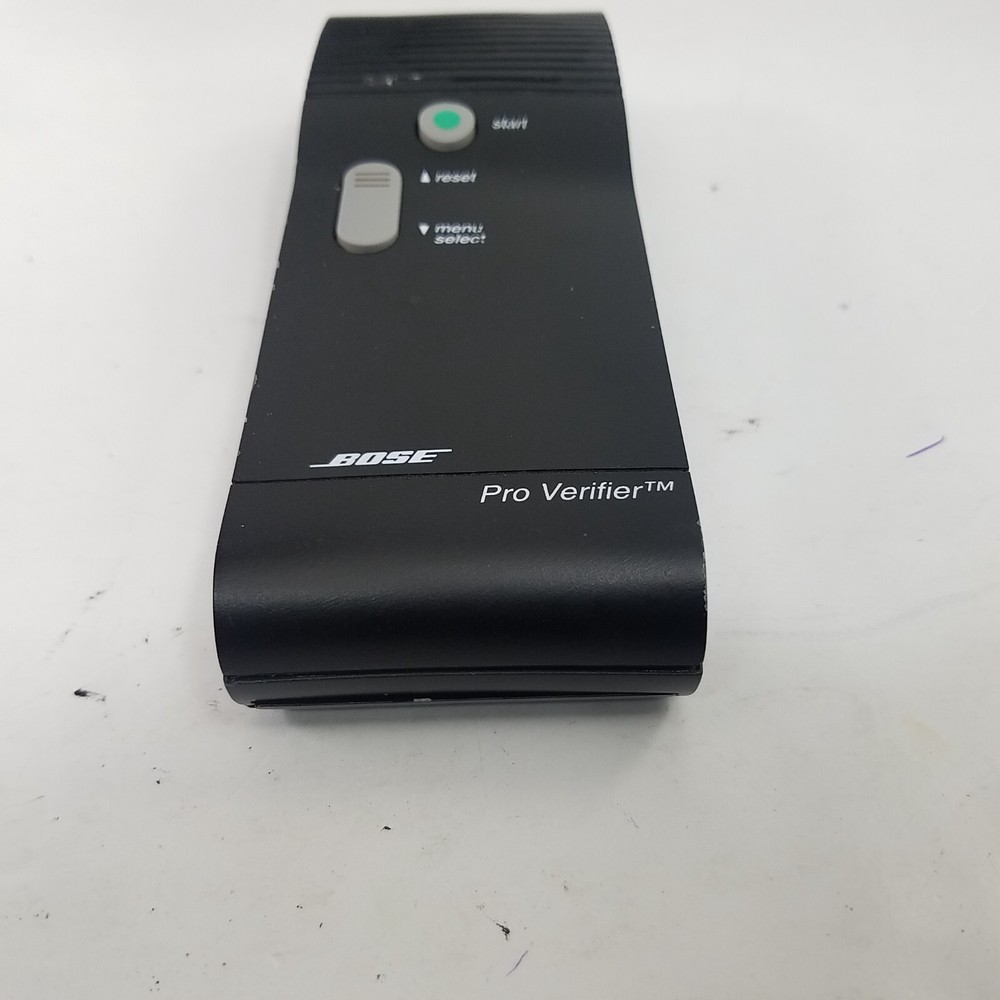 Bose Pro Verifier Tonematch TM Unit Tested and Working