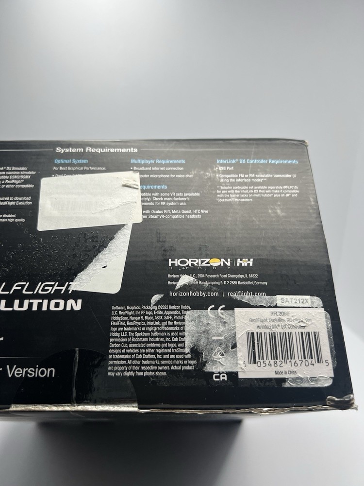 RealFlight Evolution RC Flight Simulator - RFL2000 (Controller Only)