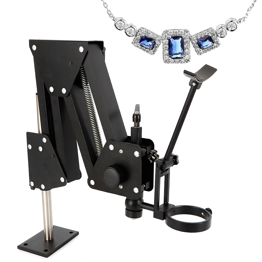 Microscope stand Multi-directional jewelry inlaid stand for micro-setting φ85mm