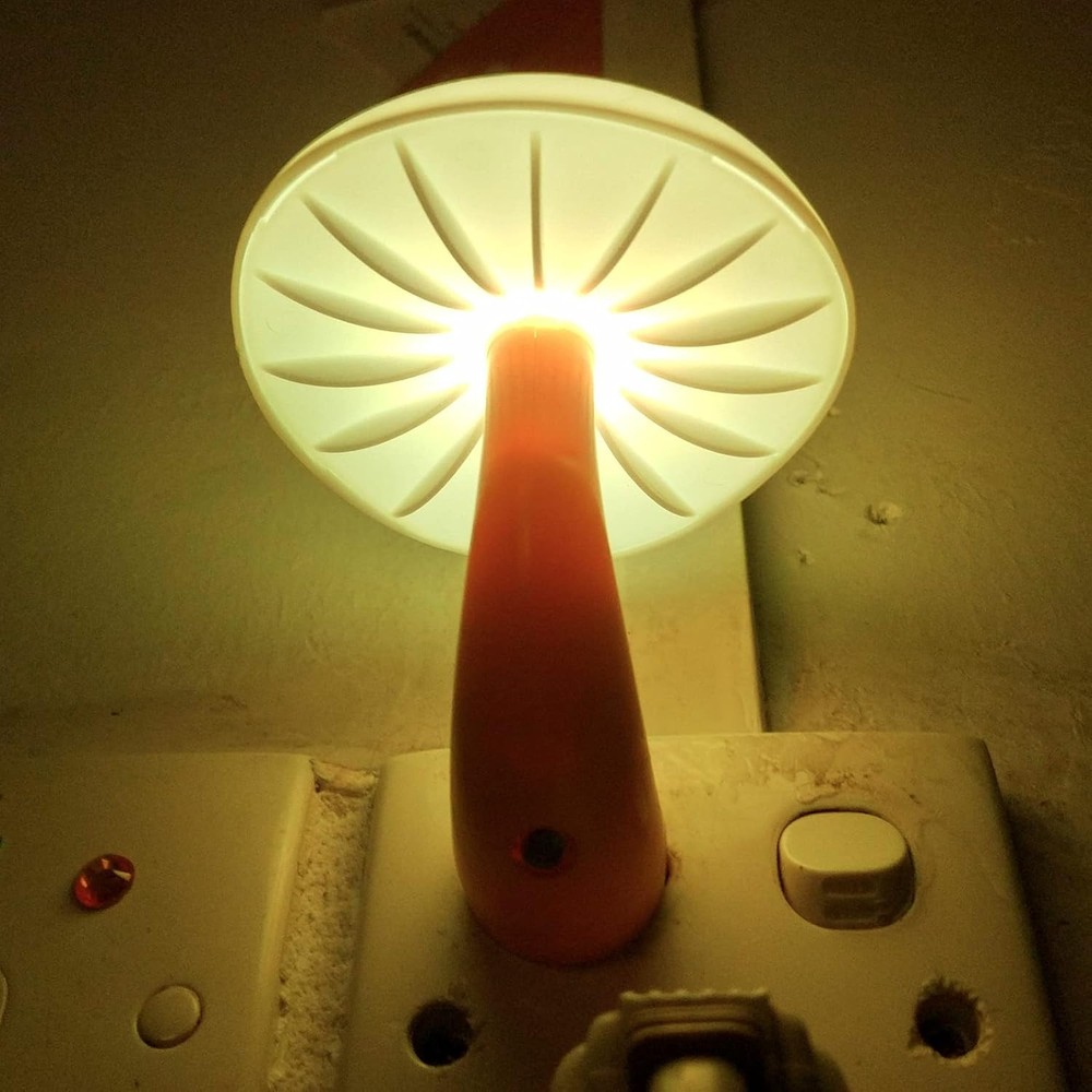 AUSAYE 2 Pack Sensor LED Night Light Plug in NightLight 2 Pack, Warm White