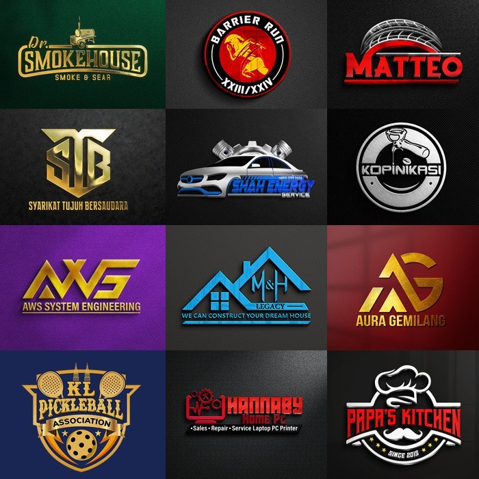 PROFESSIONAL CUSTOM LOGO DESIGN - SOURCE FILE - UNLIMITED REVISIONS