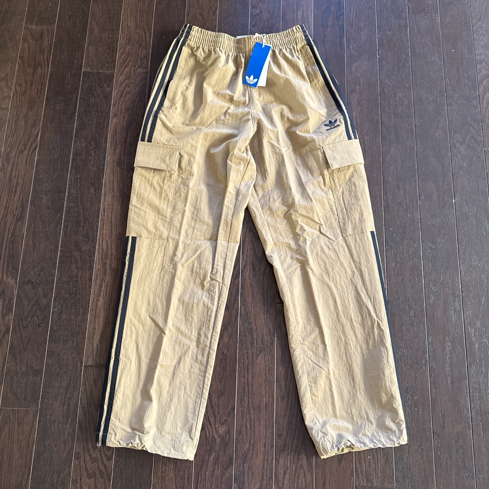 adidas Originals Men's Adicolor Classics3-Stripes Cargo Pants Cardboard S Nwt$80