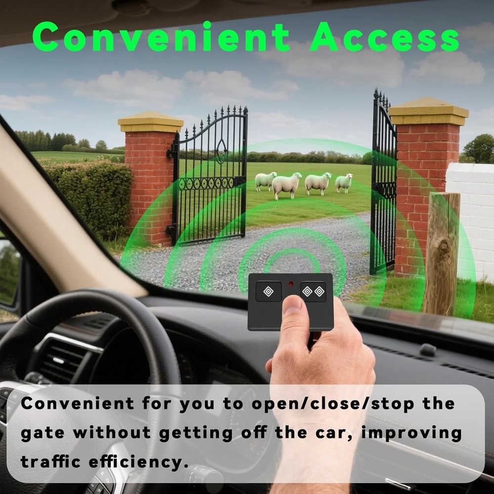 Gate Opener Remote Compatible with Ghost Controls Gate Opener Replacement for...