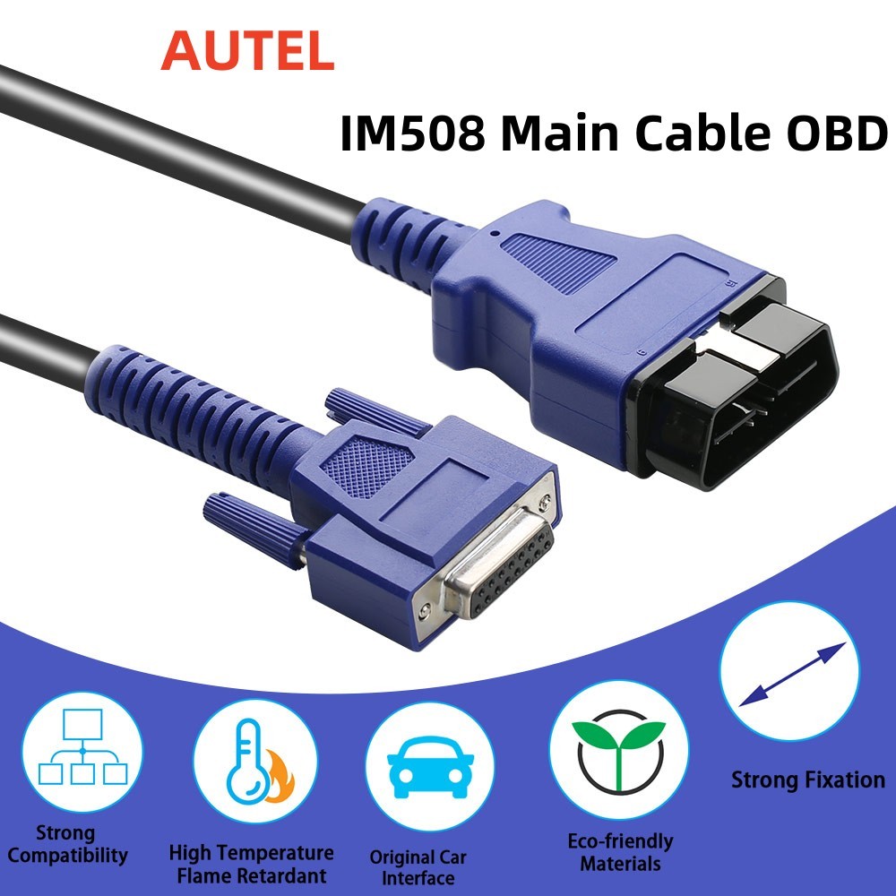 IM508 Main Test Cable OBD2 Stretch-Resistant Cable for MaxiIM IM508