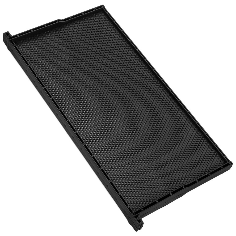 Beehive Frame with Black ABS Plastic and Wax Foundation for Beekeeping Use