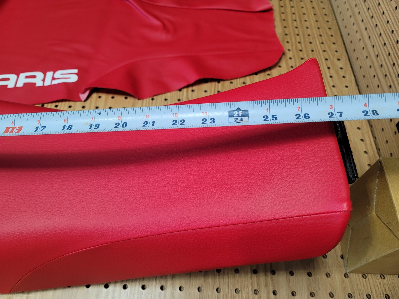 POLARIS SCRAMBLER 250 400 500 SEAT COVER 1995 TO 2003 (red) [P*-34]