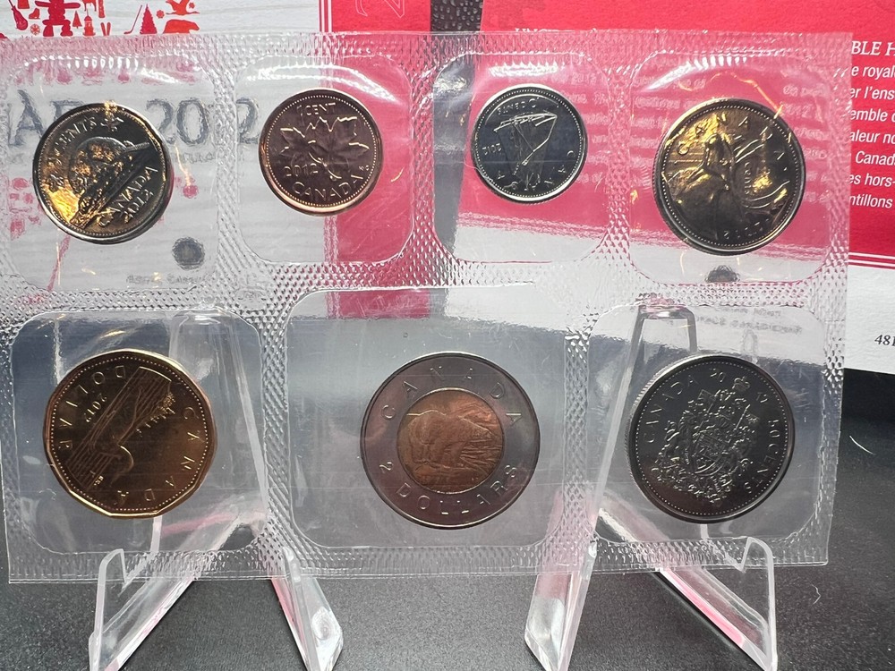 2012 Canada Uncirculated Coin Year Set