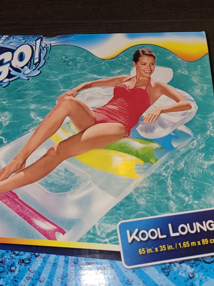 H2O Go! Kool Lounge Pool Float Inflatable Float