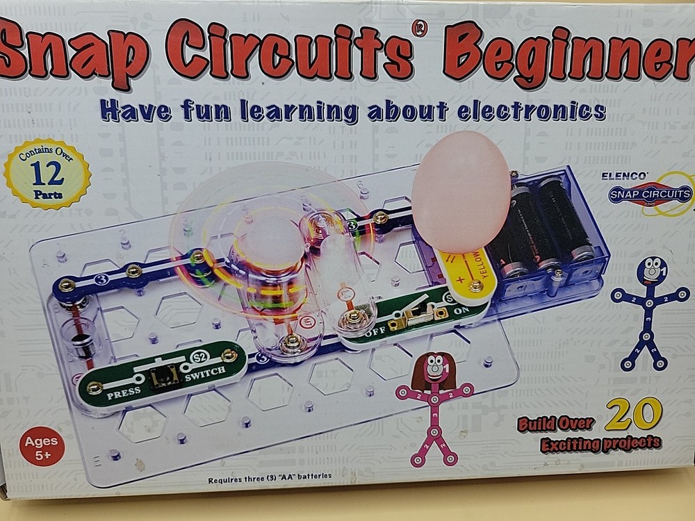 Snap Circuits Beginners SCB-20 Electronics Exploration Kit Projects Kids 16