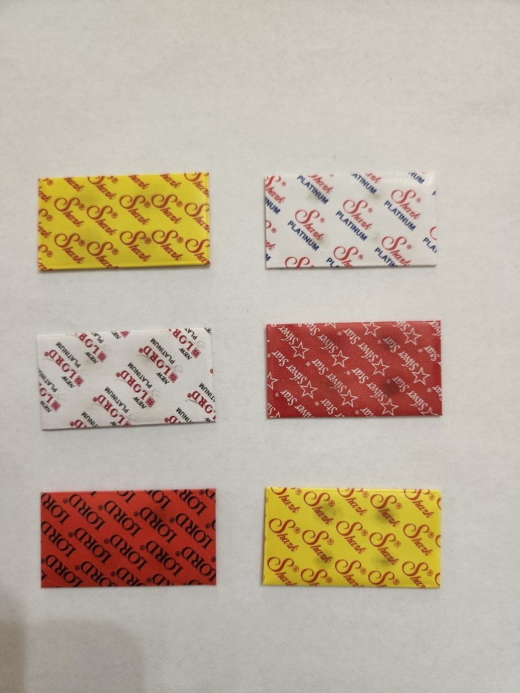6 Double Edge Razor Blades, Lord Sampler