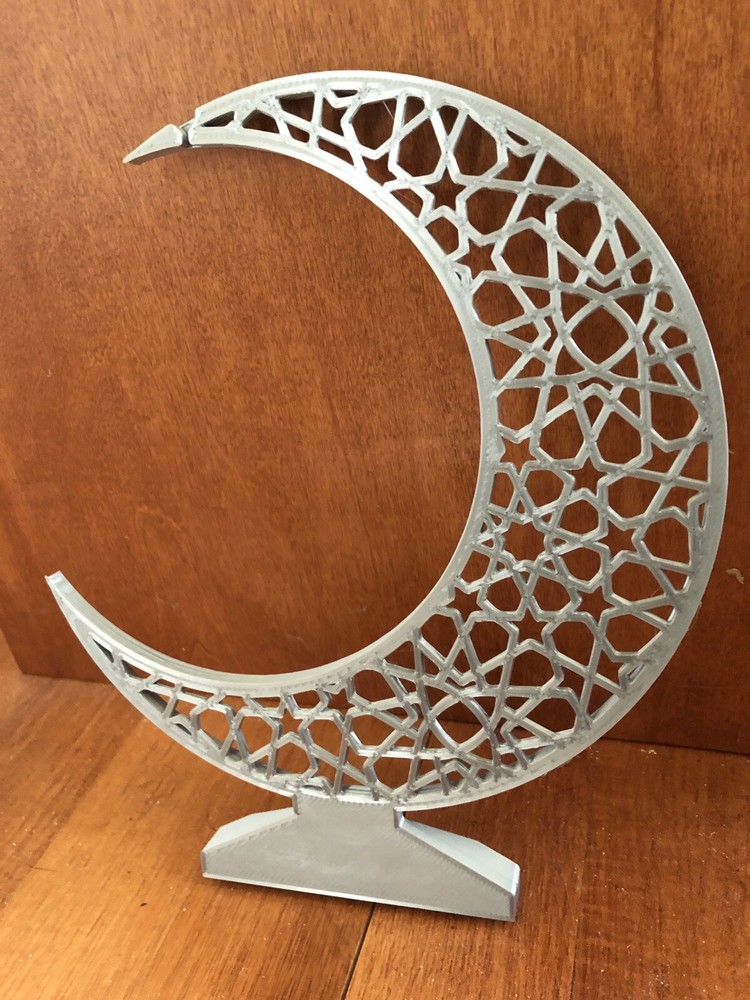 Crescent Moon + Removeable Star Eid,Ramadan, Islamic Mystic Gift
