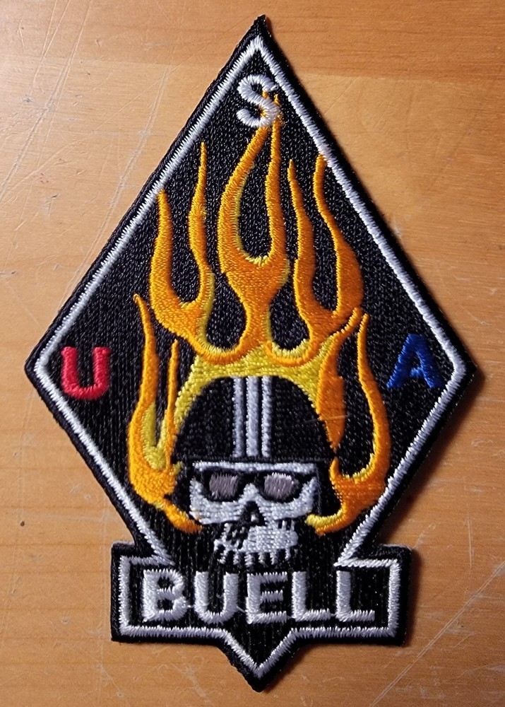 Buell Motorcycles diamond patch. 4 inch. Harley Davidson Nice NEW