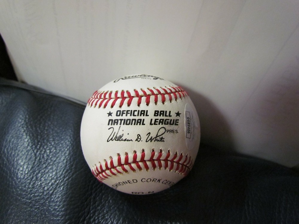 Red Schoenidienst AUTOGRAPHED BASEBALL JSA Certified
