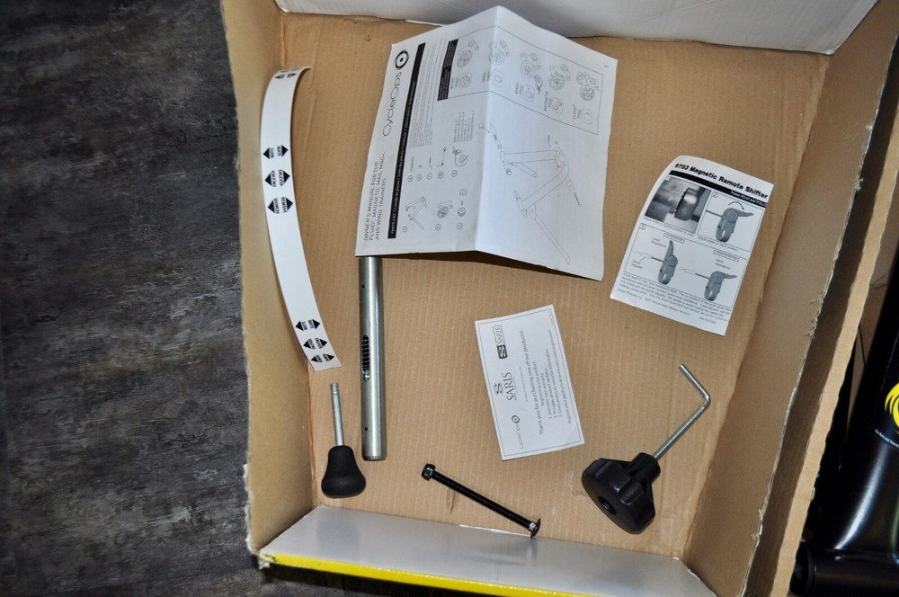 CycleOps MAG+ MAG PLUS Bike Trainer W/ RISER