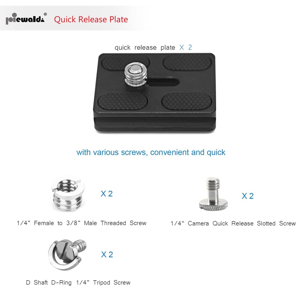 Niewalda Universal Tripod Quick Release Plate, PU-50, PU50
