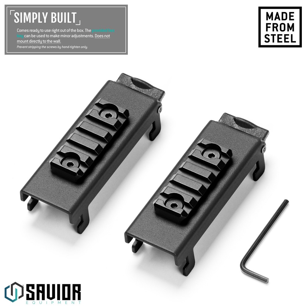 [SAVIOR] Wall Rack System Picatinny Rail Accessories Scope Mount Rack Organizer