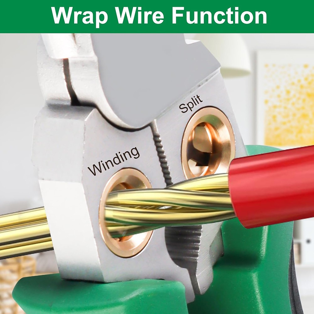 8 in 1 Wire Stripper with Voltage Tester Multi-function Electric Wire Stripping