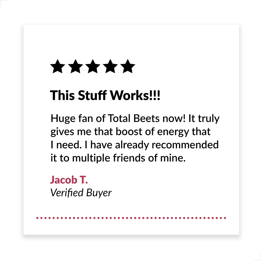 Force Factor Total Beets Circulation Superfood Beet Root Powder Nitric Oxide