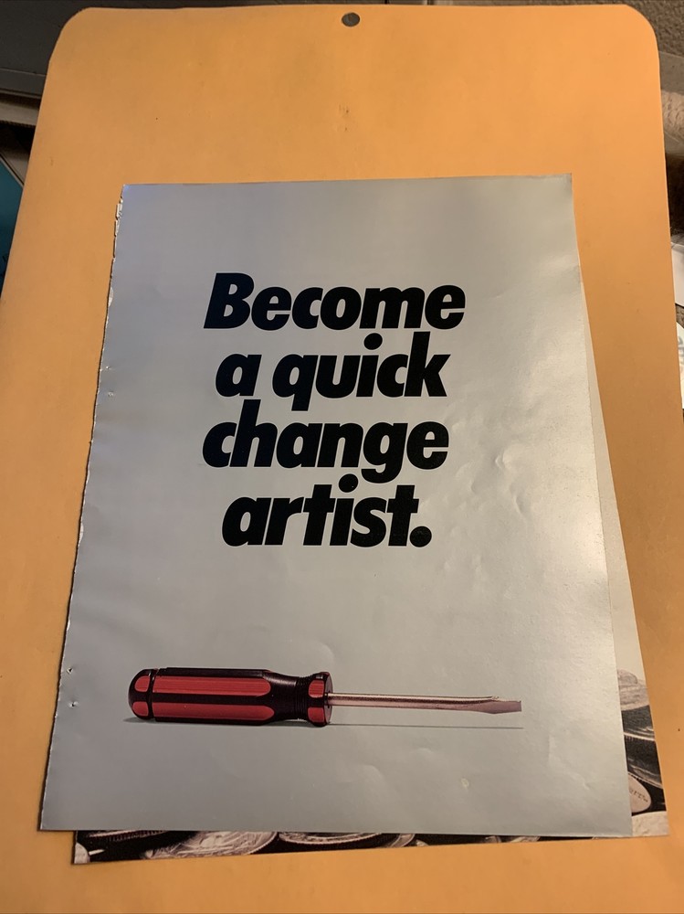 2 Page Vs System Nintendo Quick Change 11- 8.5'' game AD FLYER
