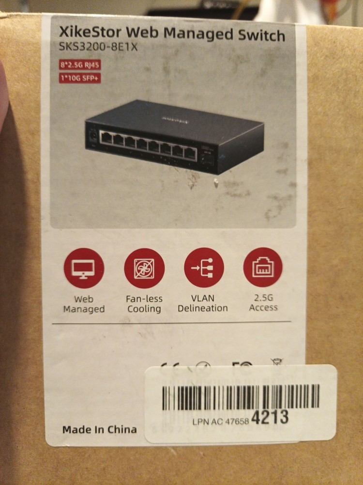 Xikestor Web Managed Switch