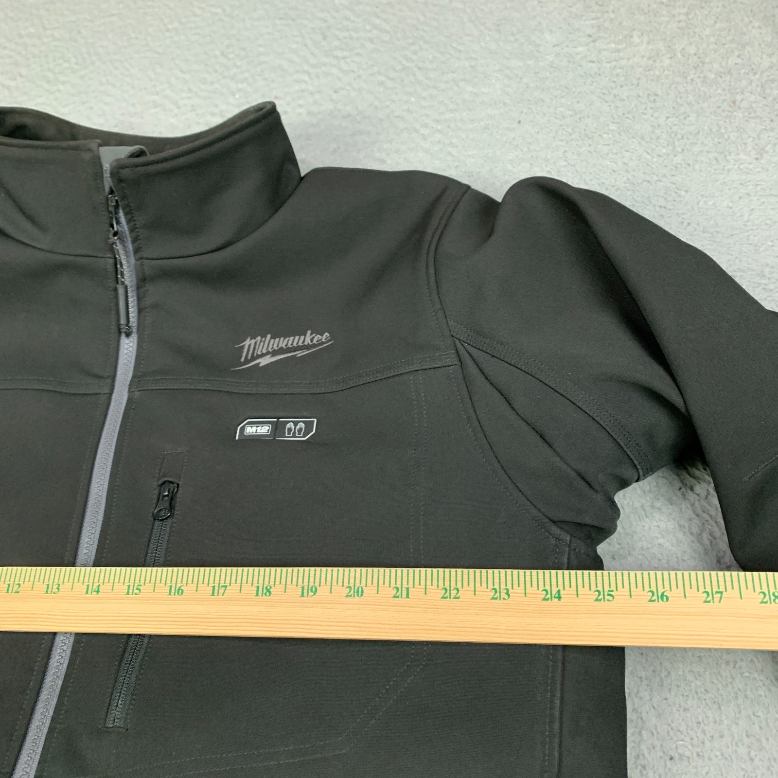 Milwaukee M12 Heated Jacket Mens XL Black Toughshell (No Battery)