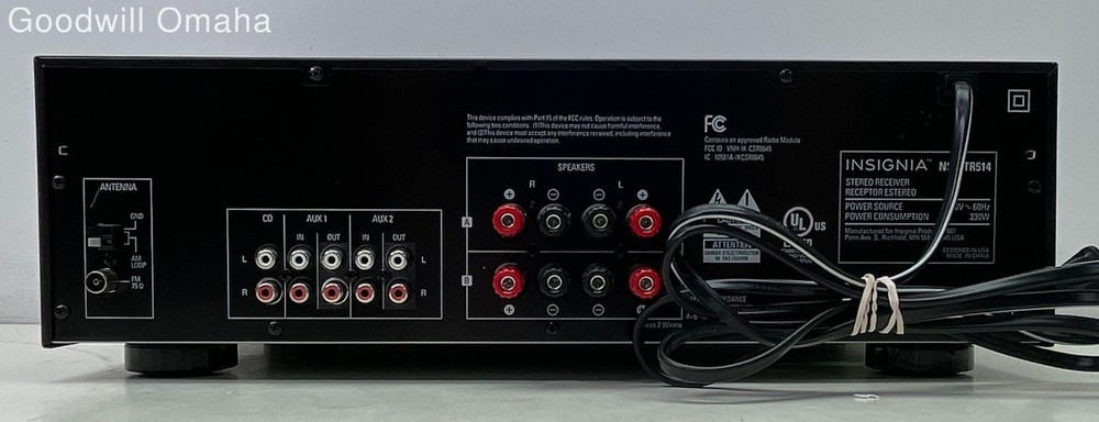 Insignia Stereo Receiver NS-STR514 - TESTED - READ DESCRIPTION!!!