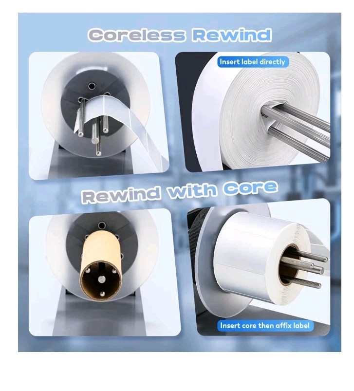 X5S Label Rewinder Automatic Winding Machine Compact Rewinding Machine FREE SHIP