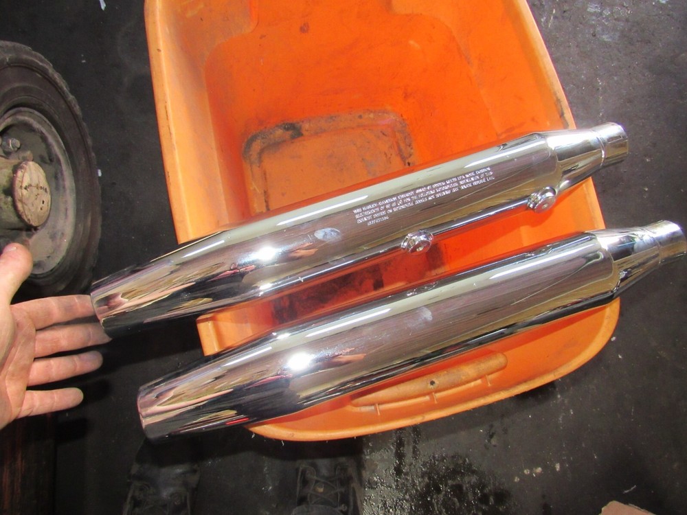 Harley fxs1584 fxs 1584 exhaust mufflers