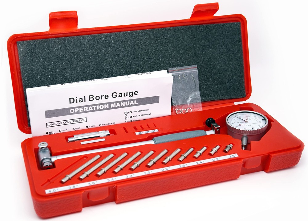 LLDSIMEX 2" - 6" Bore Gauge 0.0005" Increment Set