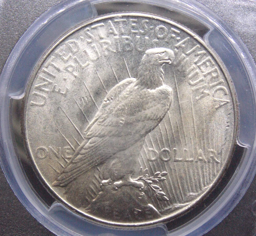 1934 "P" Peace SILVER Dollar $1 PCGS MS63 #547 Unc BU Uncirculated ECC&C, Inc.