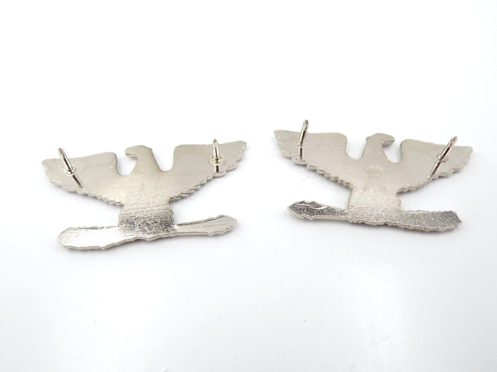 Original US Army Colonel Eagle Collar Insignia Set