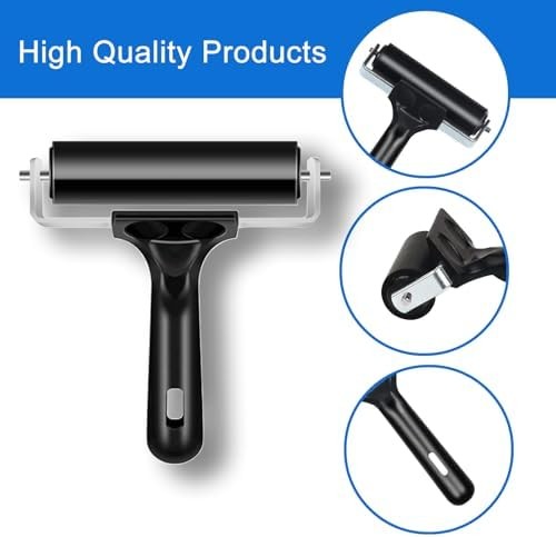 Rubber brayer roller printmaking crafting stamping tool