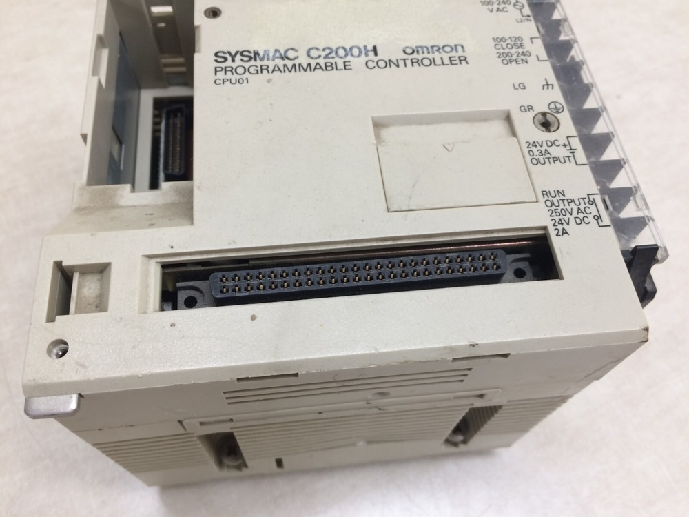 Omron Sysmac C200H-CPU01-E2 Programmable Logic Controller CPU Unit 50/60Hz