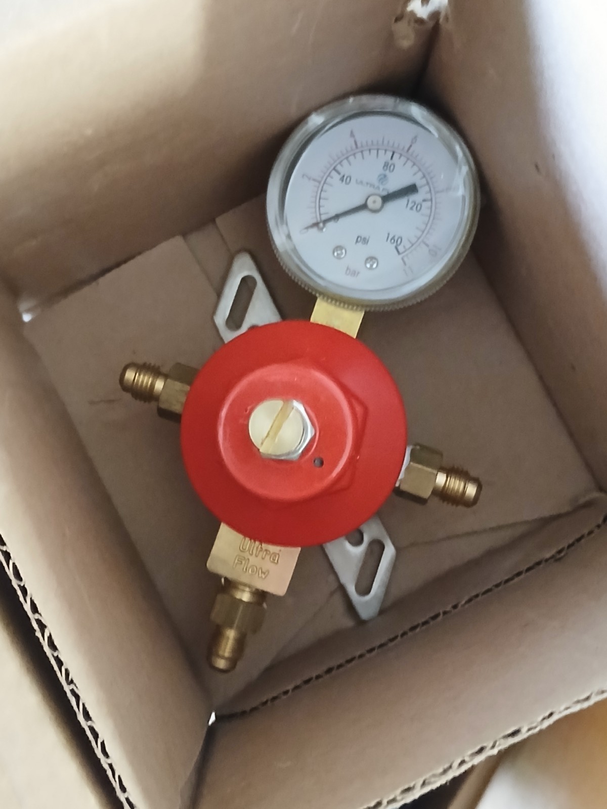 Secondary CO2 Soda Regulator Ultra Flow