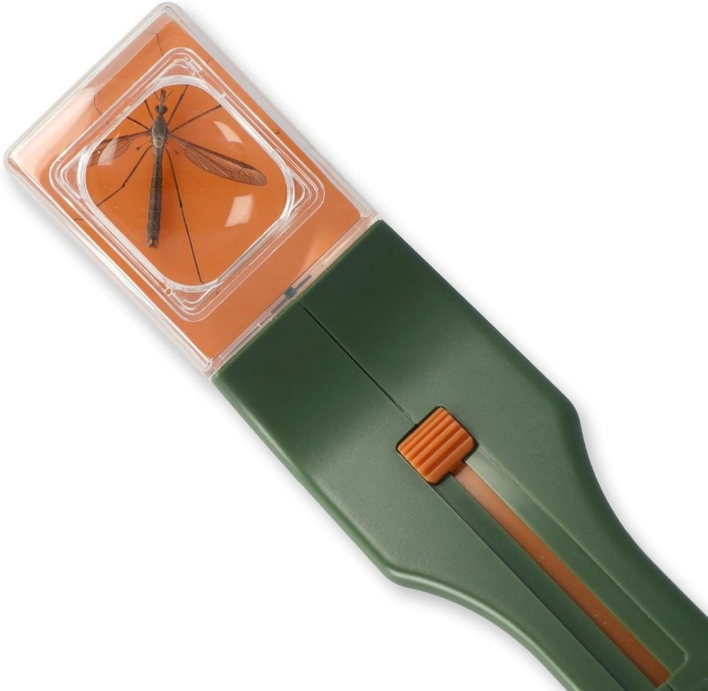 Bugview 5X Magnifier Quick-Release Bug Catching Tool Stem Educational Tool