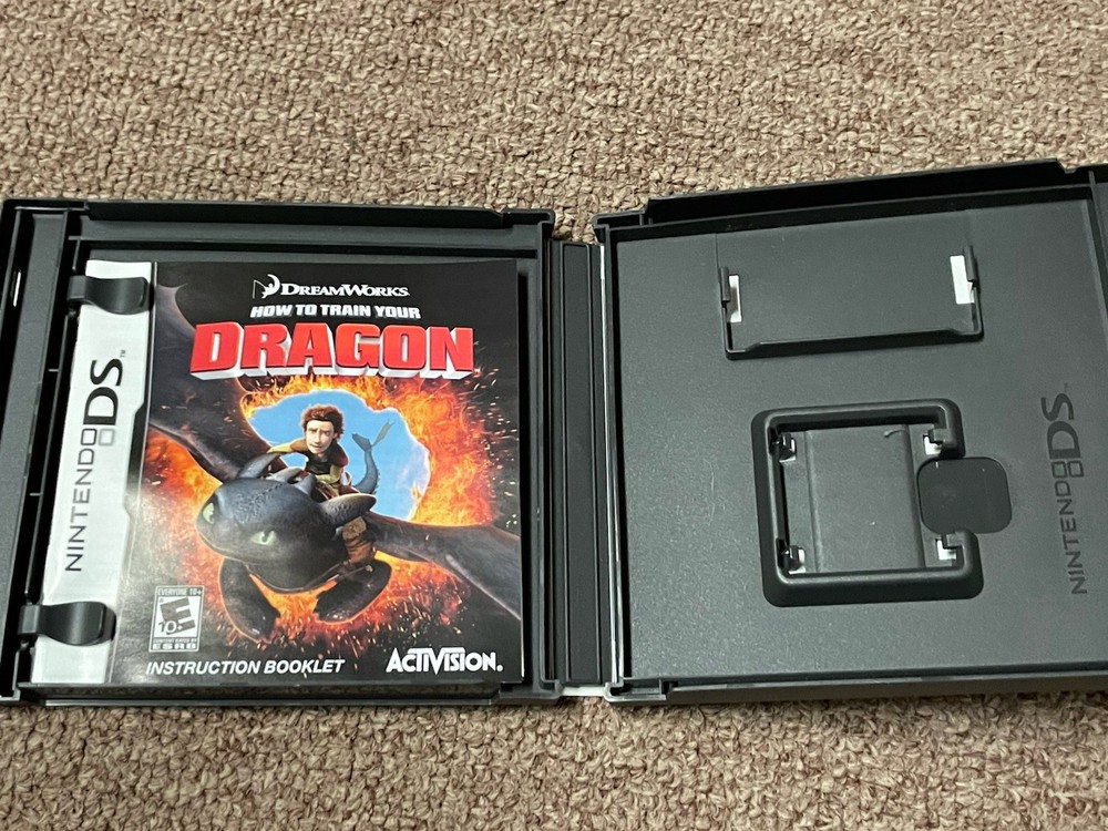 How To Train Your Dragon Nintendo DS Empty Replacement Case Only No Game
