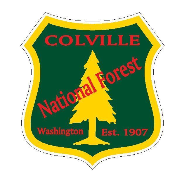Colville National Forest Sticker
