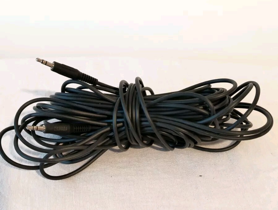 HTC Base Station Vive VR Sync Cable Line 50ft 3.5mm Audio Original Works