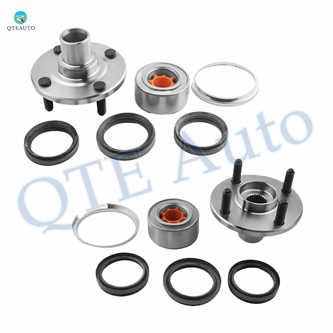 Pair of 2 Front Wheel Hub Bearing Assembly For 1987-2002 Toyota Corolla