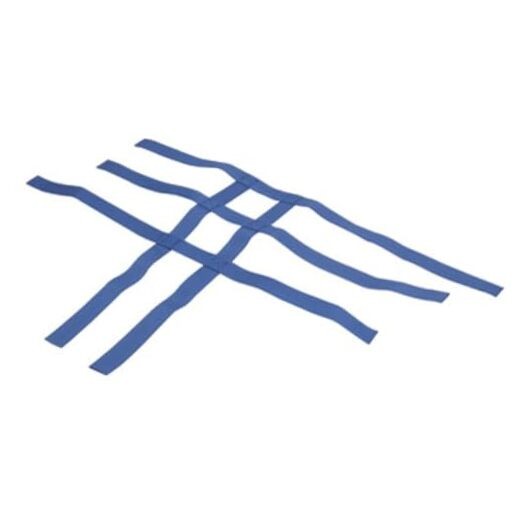 Comp Series Nerf Bars Replacement Webbing Blue Compatible with Suzuki Z400